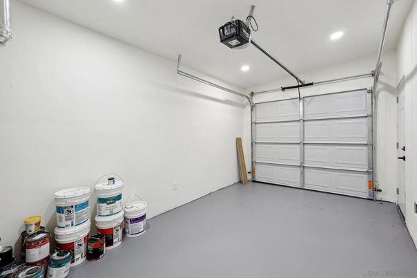 Garage, Interior, Recessed Lighting