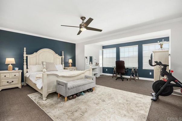 Bedroom, Fitness Equipment, Home Office, Interior