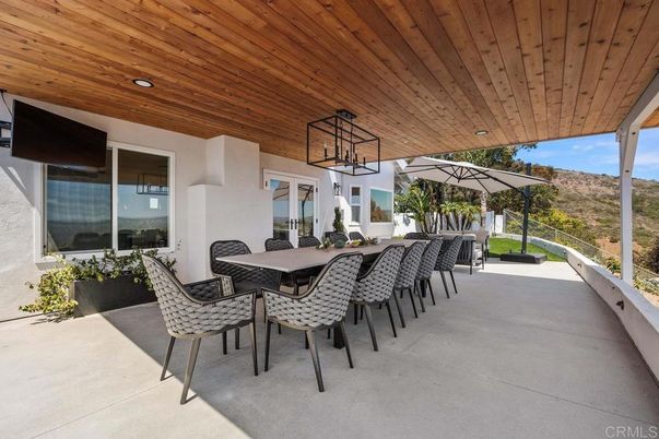 Exterior, Pendant Lights, Wooden Ceilings