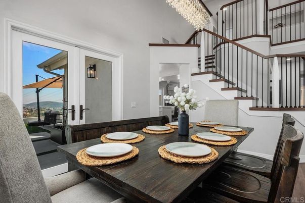Dining room, Interior, Wood Texture Flooring