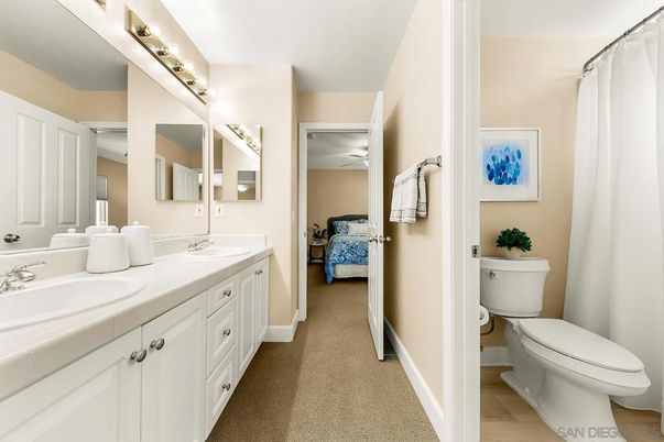 Bathroom, Bedroom, Dual Sink Vanities, Interior, Tile Countertops