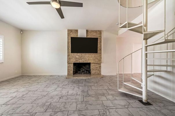 Fireplace, Interior, Marble