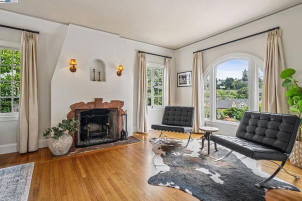 Fireplace, Interior, Wood Texture Flooring
