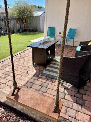 Backyard, Exterior