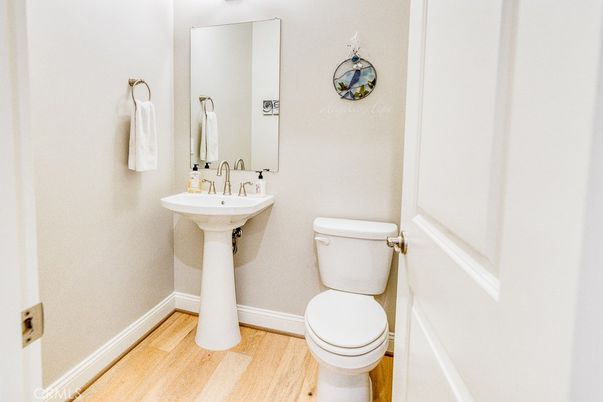 Bathroom, Interior, Wood Texture Flooring