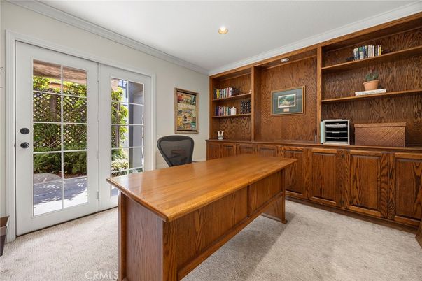 Home Office, Interior, Recessed Lighting