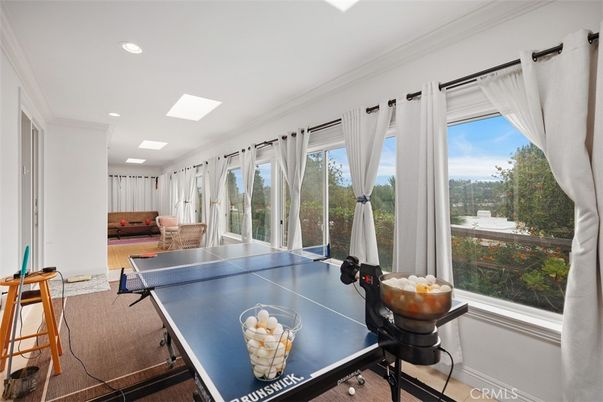 Game Room, Interior, Recessed Lighting, Wood Texture Flooring