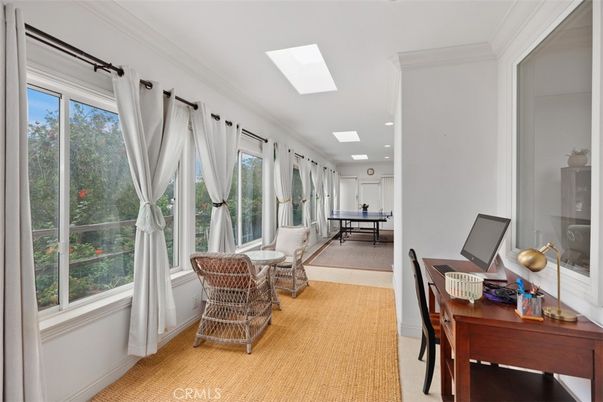 Home Office, Interior, Recessed Lighting