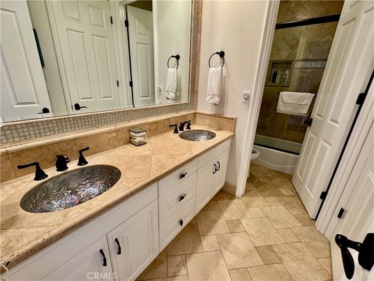 Bathroom, Dual Sink Vanities, Interior, Tile Countertops
