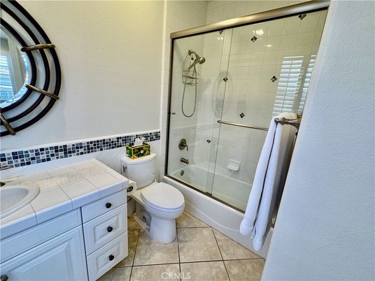 Bathroom, Glass Shower, Interior, Tile Countertops