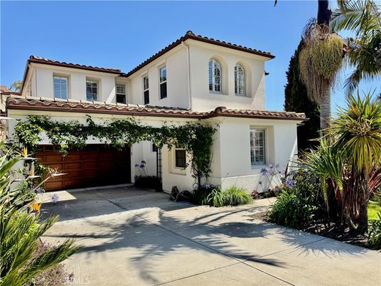 Attached, Exterior, Facade, Spanish Mediterranean