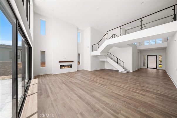 Fireplace, Interior, Wood Texture Flooring