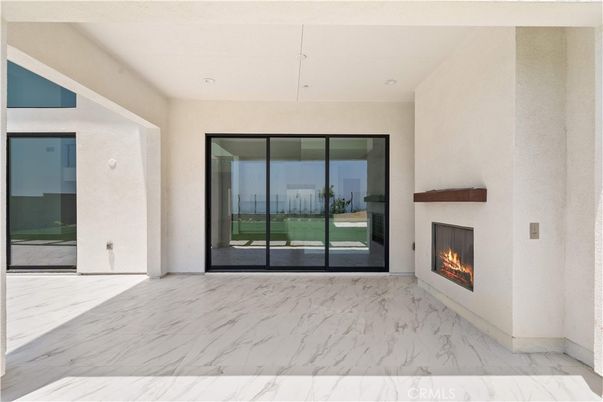 Empty room, Fireplace, Interior, Marble