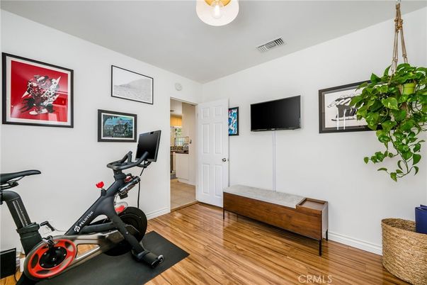 Fitness Equipment, Interior, Wood Texture Flooring