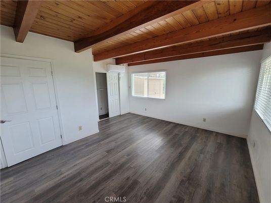 Empty room, Interior, Wooden Beams, Wooden Ceilings, Wood Texture Flooring
