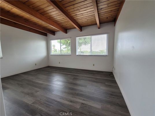 Empty room, Interior, Wooden Beams, Wooden Ceilings, Wood Texture Flooring