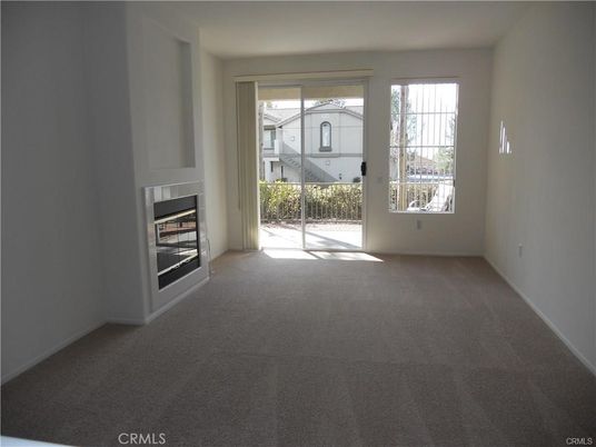 Empty room, Fireplace, Interior