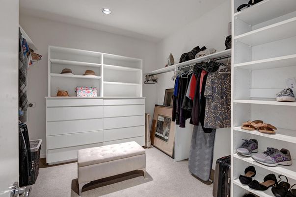 Interior, Recessed Lighting, Walk-in Closets