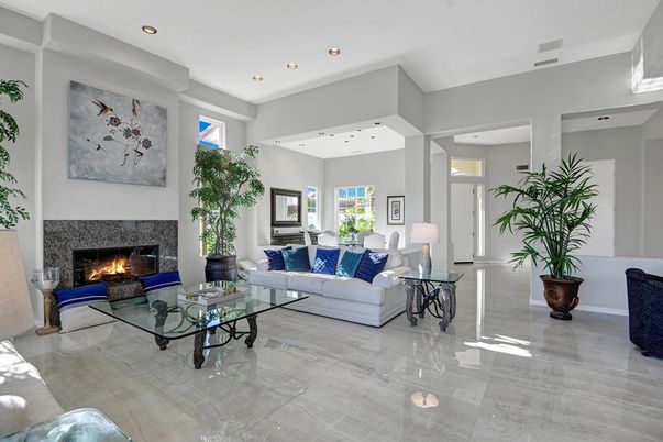 Fireplace, Interior, Living room, Recessed Lighting