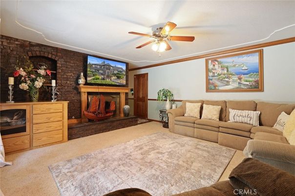 Fireplace, Interior, Living room, Stone Walls