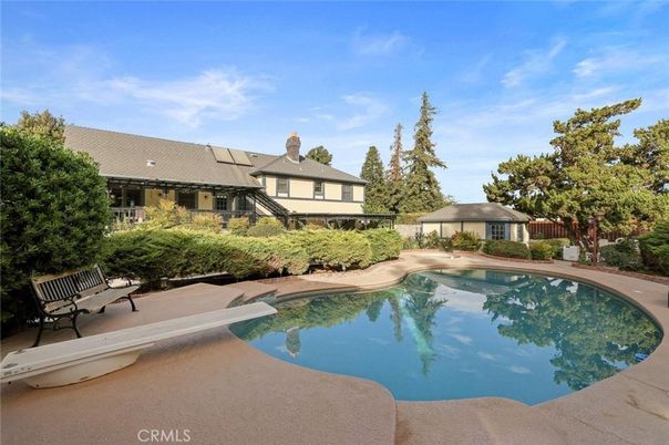 Exterior, Pool, Solar Panels