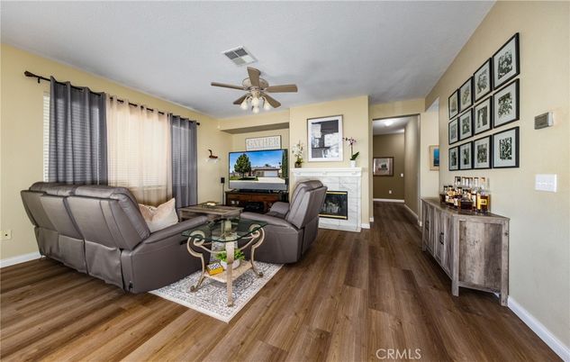 Fireplace, Interior, Living room, Wood Texture Flooring