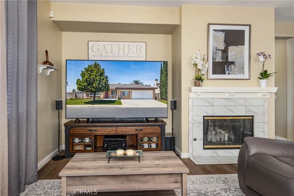 Fireplace, Interior, Wood Texture Flooring