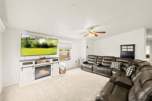 Home Theatre Room, Fireplace, Interior, Living room