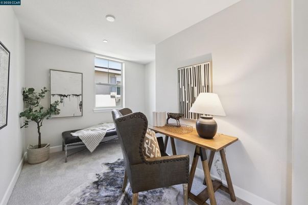Home Office, Interior, Recessed Lighting