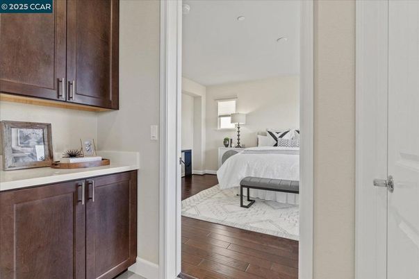 Bedroom, Interior, Marble, Wood Texture Flooring