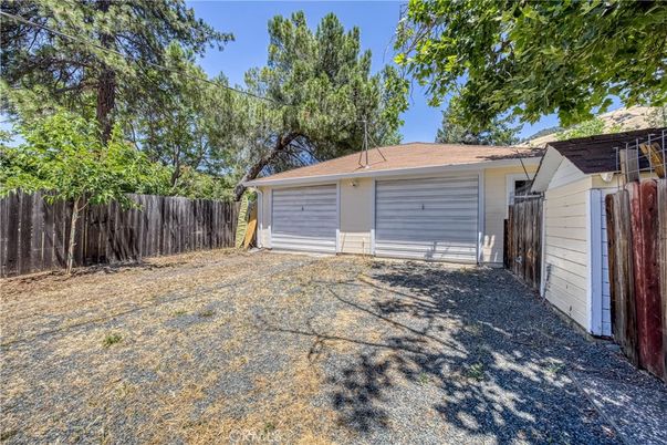 Backyard, Detached Garage, Exterior