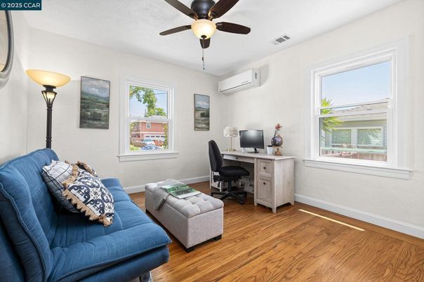 Home Office, Interior, Wood Texture Flooring