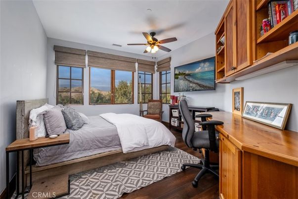Bedroom, Home Office, Interior, Wood Texture Flooring