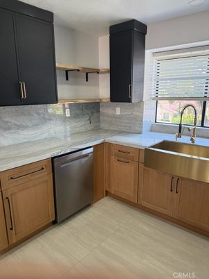 Interior, Kitchen, Marble Walls