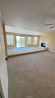 Empty room, Fireplace, Interior