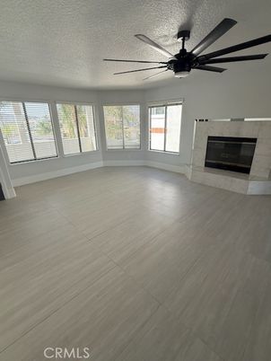 Empty room, Fireplace, Interior, Wood Texture Flooring