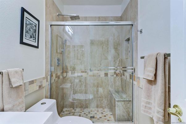 Bathroom, Glass Shower, Interior