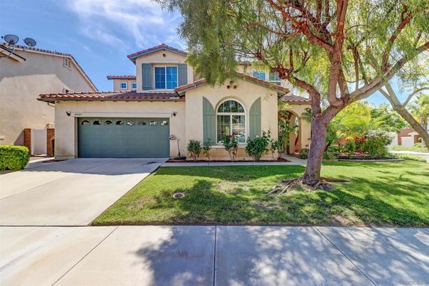 Attached, Backyard, Exterior, Facade, Spanish Mediterranean