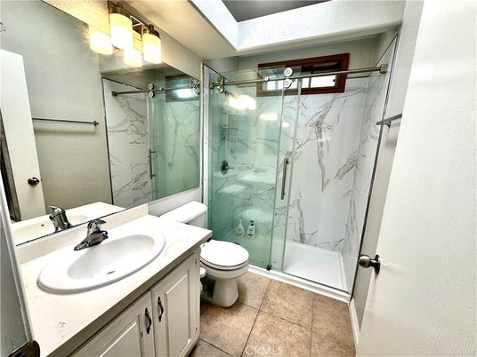 Bathroom, Glass Shower, Interior, Marble Walls