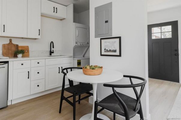 Dining room, Interior, Kitchen, Wood Texture Flooring