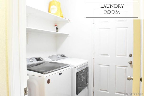 Interior, Washer