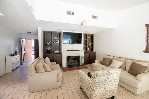 Fireplace, Interior, Living room, Wood Texture Flooring