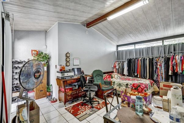Home Office, Interior, Wooden Beams