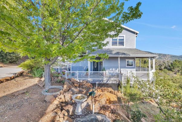 Backyard, Exterior, Facade, Queen Anne Victorian