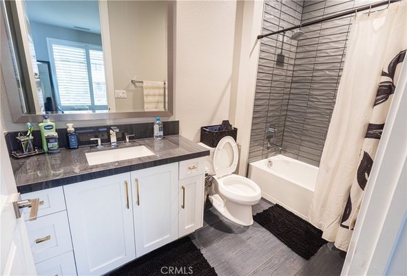 Bathroom, Dual Sink Vanities, Interior, Wood Texture Flooring