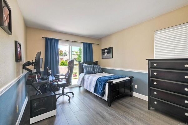Bedroom, Home Office, Interior, Wood Texture Flooring