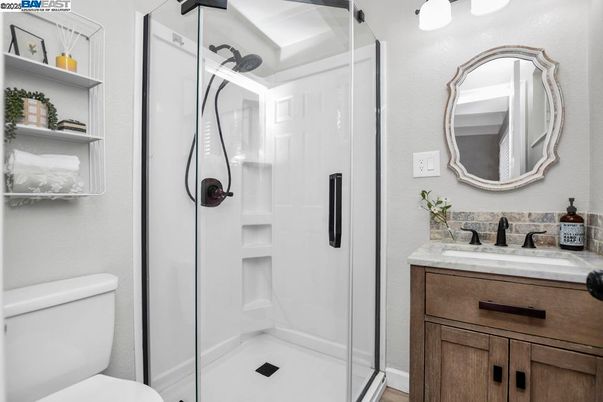 Bathroom, Glass Shower, Interior