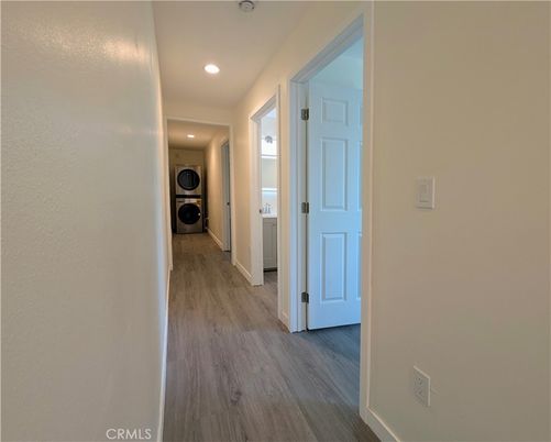 Interior, Recessed Lighting, Utility Closets, Washer, Wood Texture Flooring
