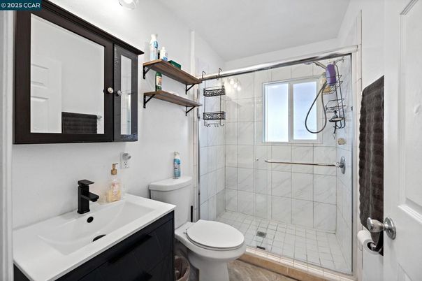 Bathroom, Glass Shower, Interior, Marble Walls