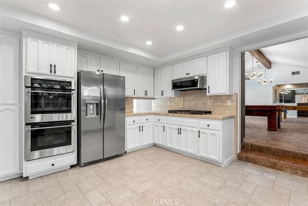 Interior, Kitchen, Recessed Lighting, Stainless Steel Appliances